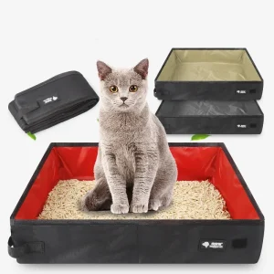 TravelTidy™ Foldable Pet Litter Box